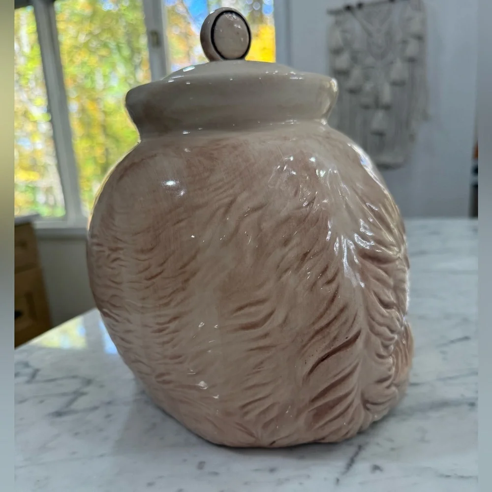 ❤️SOLD❤️ Vintage Cookie Jar 1960s Realistic Cat Treasure Craft RARE Mid Century - Picture 5 of 10